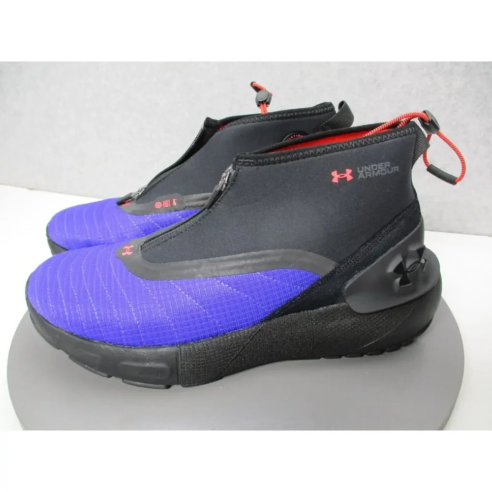 Under Armour HOVR Phantom 3 SE Warm Run Shoes Purple Black Mens Sz 9 Womens 10.5